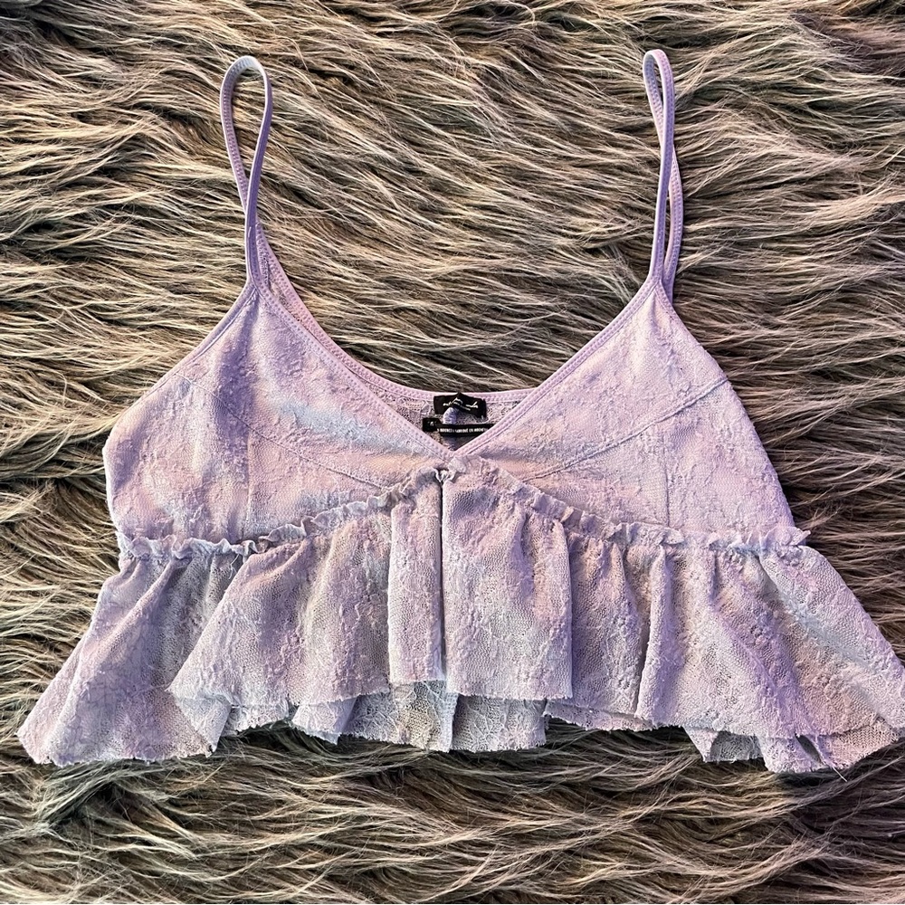 Urban Outfitters Lace Crop Top 💜